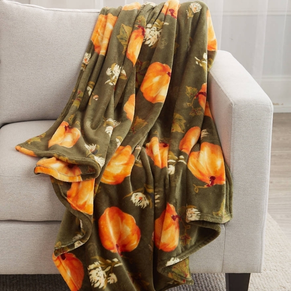 Fall  Plush Throw Blanket - Picture 1 of 2